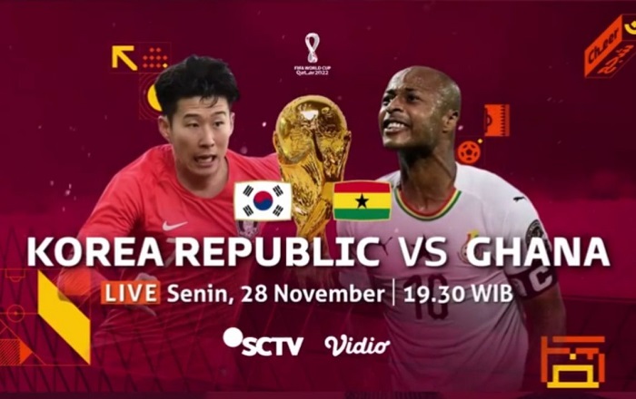 Hasil Pertandingan Korea Selatan Vs Ghana Piala Dunia 2022