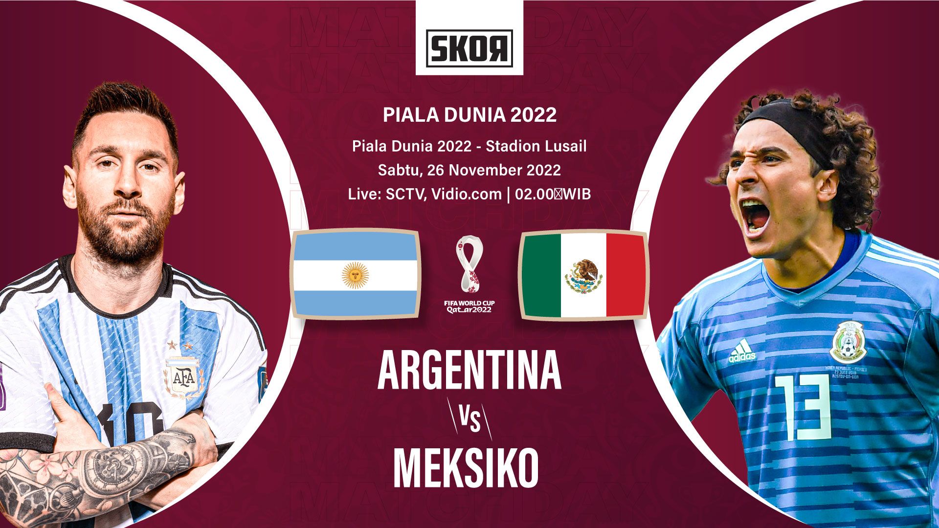 Hasil Pertandingan Argentina vs Mexico Piala Dunia 2022